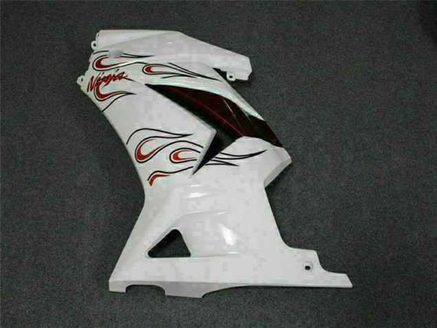 Carenado Moto Kawasaki EX250 2008-2012 - Blanco Rojo