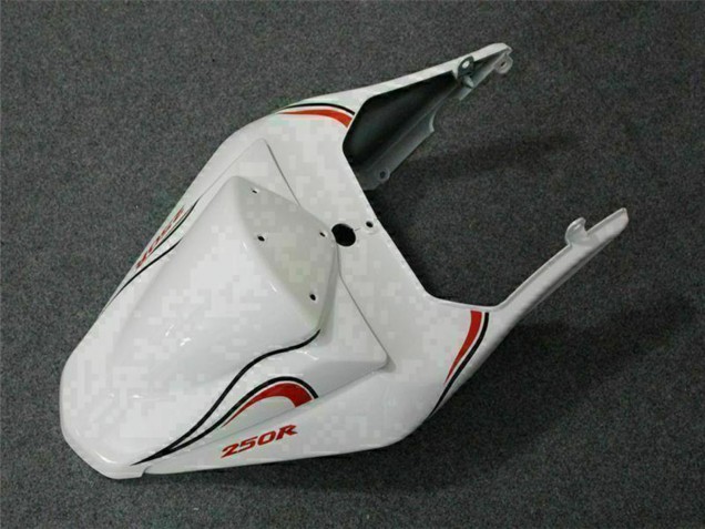 Carenado Moto Kawasaki EX250 2008-2012 - Blanco Rojo