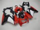 Carenado Moto Kawasaki EX250 2008-2012 - Rojo Blanco Negro