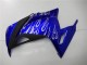 Carenado Moto Kawasaki Ninja 300 EX300R 2013-2024 - Azul Negro Blanco Llama