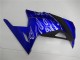 Carenado Moto Kawasaki Ninja 300 EX300R 2013-2024 - Azul Negro Blanco Llama