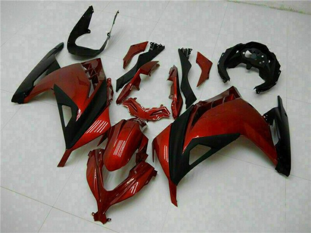 Carenado Moto Kawasaki Ninja 300 EX300R 2013-2024 - Rojo Negro