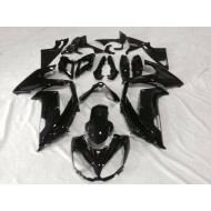 Carenado Moto Kawasaki EX650 2012-2016 - Negro Brillante
