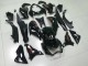 Carenado Moto Kawasaki Z800 2013-2018 - Negro Brillante Rojo Plata