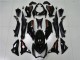 Carenado Moto Kawasaki Z800 2013-2018 - Negro Brillante Rojo Plata