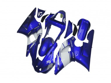 Carenados Moto Yamaha YZF R1 2000-2001 - Azul Blanco