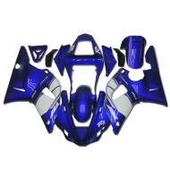 Carenados Moto Yamaha YZF R1 2000-2001 - Azul Blanco
