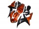 Carenado Moto Yamaha YZF R1 2002-2003 - Naranja Negro Mate