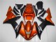 Carenado Moto Yamaha YZF R1 2002-2003 - Naranja Negro Mate