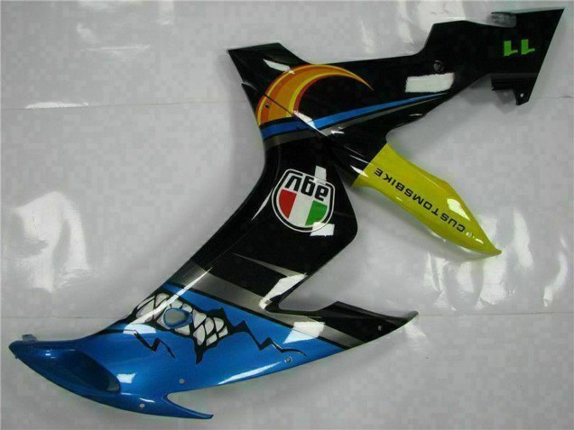 Carenado Moto Yamaha YZF R1 2004-2006 - Azul Amarillo Tiburón