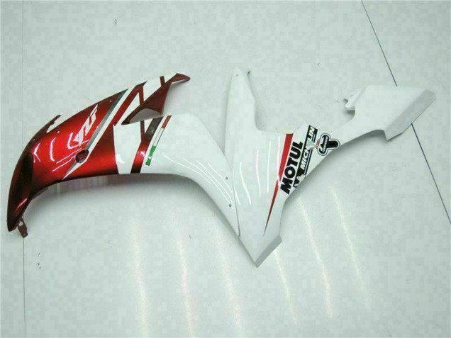 Carenado Moto Yamaha YZF R1 2004-2006 - Blanco Rojo Amarillo Motul 46