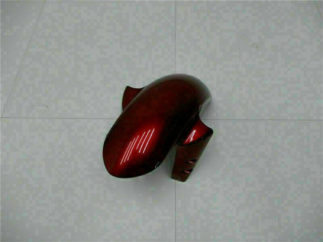 Carenado Moto Yamaha YZF R1 2004-2006 - Rojo Granate Negro Mate