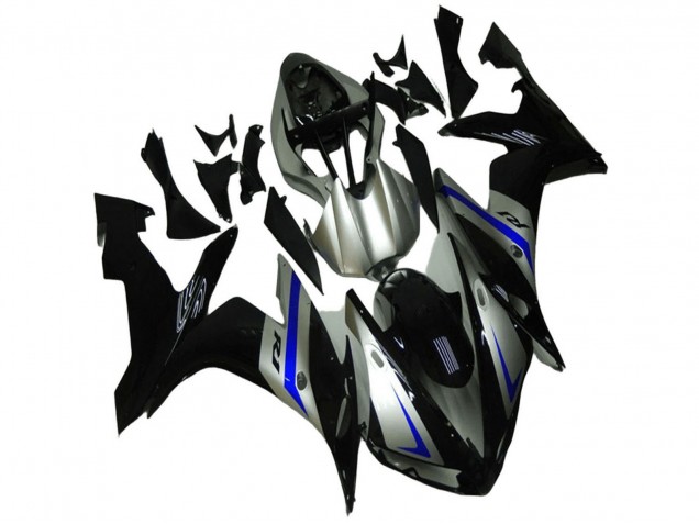 Carenado Moto Yamaha YZF R1 2004-2006 - Plata Azul Negro