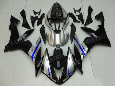 Carenado Moto Yamaha YZF R1 2004-2006 - Plata Azul Negro