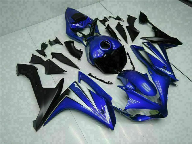 Carenados Moto Yamaha YZF R1 2007-2008 - Azul Blanco Negro
