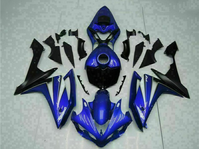 Carenados Moto Yamaha YZF R1 2007-2008 - Azul Blanco Negro