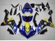 Carenado Moto Yamaha YZF R1 2007-2008 - Azul Amarillo Negro Tiburón