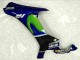 Carenado Moto Yamaha YZF R1 2015-2019 - Azul Plata Negro Verde MoviStar