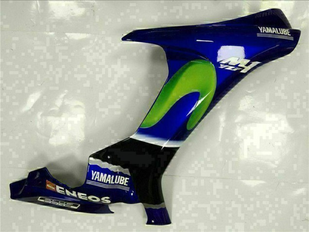Carenado Moto Yamaha YZF R1 2015-2019 - Azul Plata Negro Verde MoviStar