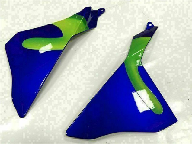 Carenado Moto Yamaha YZF R1 2015-2019 - Azul Plata Negro Verde MoviStar