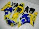 Carenado Moto Yamaha YZF R6 1998-2002 - Amarillo Azul Blanco Camello Motul
