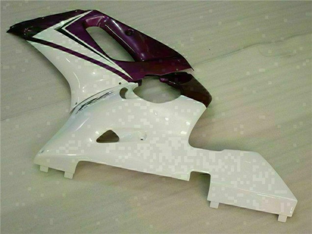 Carenado Moto Yamaha YZF R6 1998-2002 - Blanco Púrpura