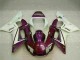 Carenado Moto Yamaha YZF R6 1998-2002 - Blanco Púrpura