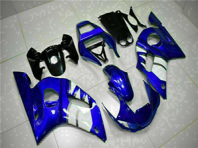 Carenado Moto Yamaha YZF R6 1998-2002 - Azul Blanco