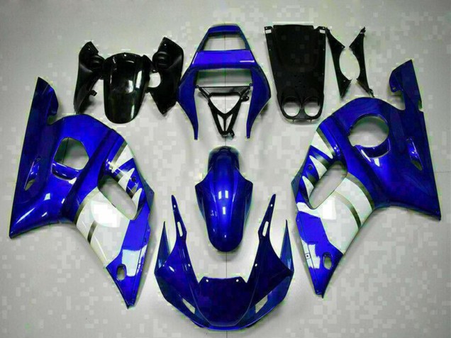 Carenado Moto Yamaha YZF R6 1998-2002 - Azul Blanco