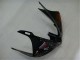 Carenado Moto Yamaha YZF R6 2003-2004 - Negro Brillante Negro Mate Rojo Calcomanías