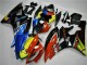 Carenado Moto Yamaha YZF R6 2006-2007 - Amarillo Azul Rojo Negro Brillante Tiburón