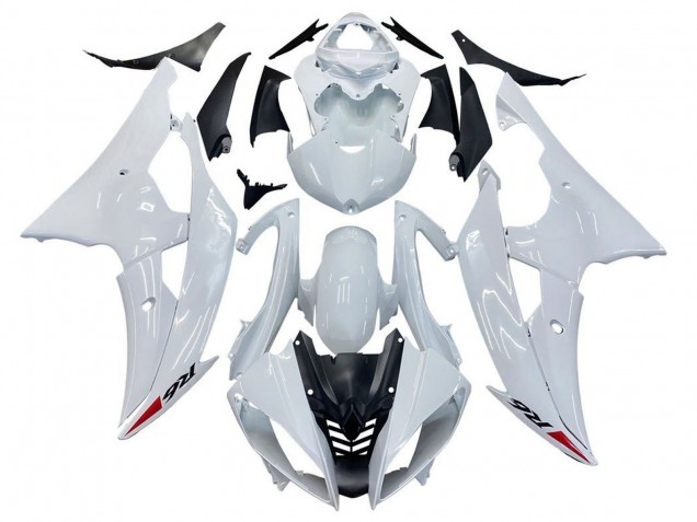 Kits Carenados Moto Yamaha YZF R6 2008-2016 - Blanco Brillante