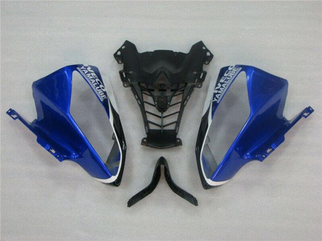Carenado Moto Yamaha YZF R6 2008-2016 - Blanco Azul Negro ENEOS Semakin Didepan