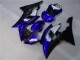 Carenado Moto Yamaha YZF R6 2008-2016 - Blanco Azul Negro Mate