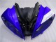 Carenado Moto Yamaha YZF R6 2008-2016 - Blanco Azul Negro Mate
