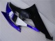Carenado Moto Yamaha YZF R6 2008-2016 - Blanco Azul Negro Mate