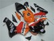 Kits Carenados Moto Honda CBR600RR 2003-2004 - Naranja Blanco Rojo Negro Brillante Repsol