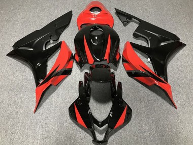 Carenados Moto Honda CBR600RR 2007-2008 - Rojo Negro Brillante