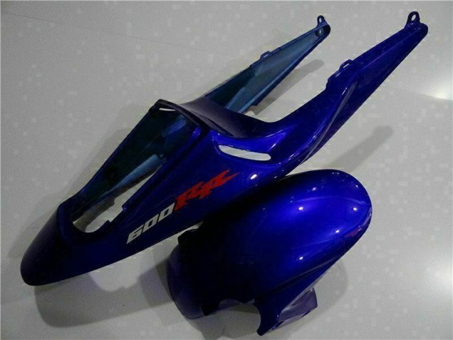 Kits Carenados Moto Honda CBR600RR 2003-2004 - Azul Negro Brillante