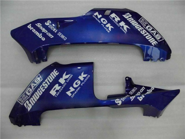 Carenados Moto Honda CBR600RR 2003-2004 - Blanco Rojo Azul