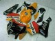 Carenado Moto Honda CBR600RR 2005-2006 - Naranja Blanco Rojo Negro Repsol