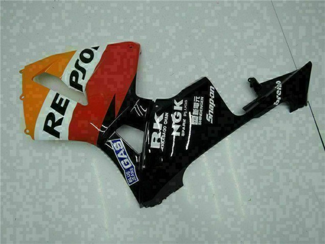 Carenado Moto Honda CBR600RR 2005-2006 - Naranja Blanco Rojo Negro Repsol