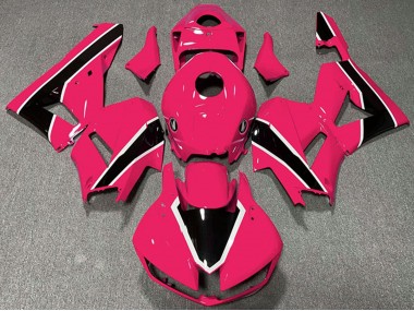 Carenados Moto Honda CBR600RR 2013-2023 - Rosa Blanco Negro Brillante