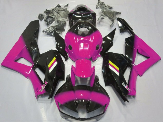 Carenados Moto Honda CBR600RR 2013-2023 - Rosa Negro Brillante Blanco Amarillo