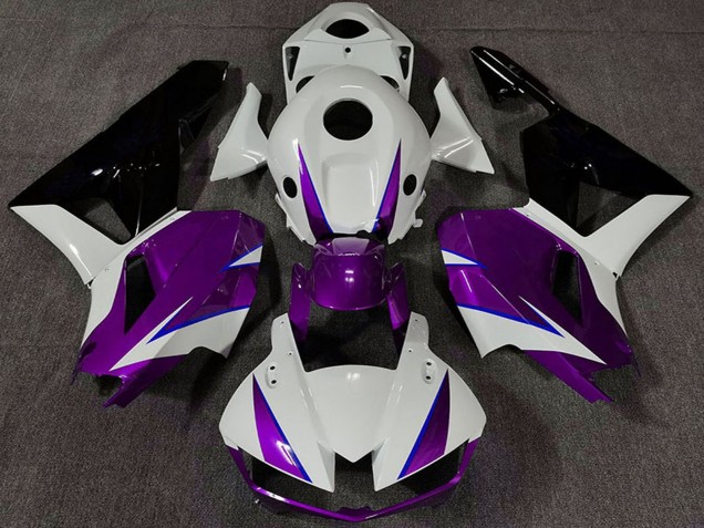Carenados Moto Honda CBR600RR 2013-2023 - Blanco Púrpura Azul Negro Brillante