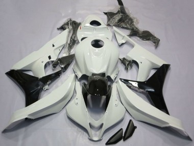 Carenados Moto Honda CBR600RR 2007-2008 - Blanco Negro Brillante