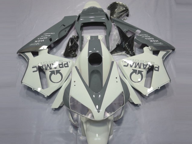 Carenados Moto Honda CBR600RR 2003-2004 - Blanco Gris Pramac