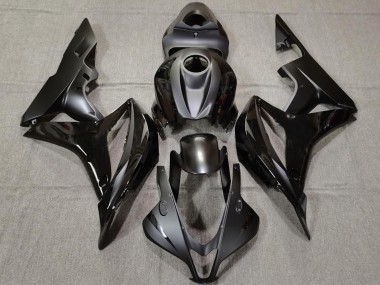 Carenados Moto Honda CBR600RR 2007-2008 - Negro Brillante Negro Mate