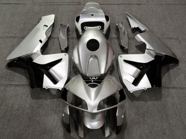 Carenados Moto Honda CBR600RR 2005-2006 - Plata Mate Negro