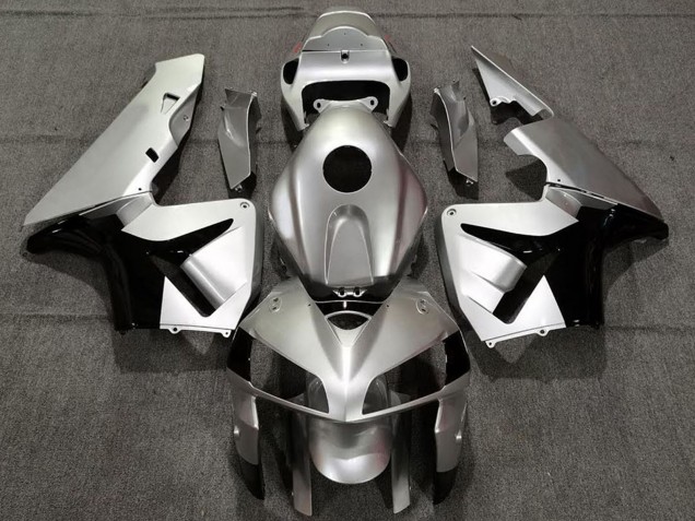 Carenados Moto Honda CBR600RR 2005-2006 - Plata Mate Negro